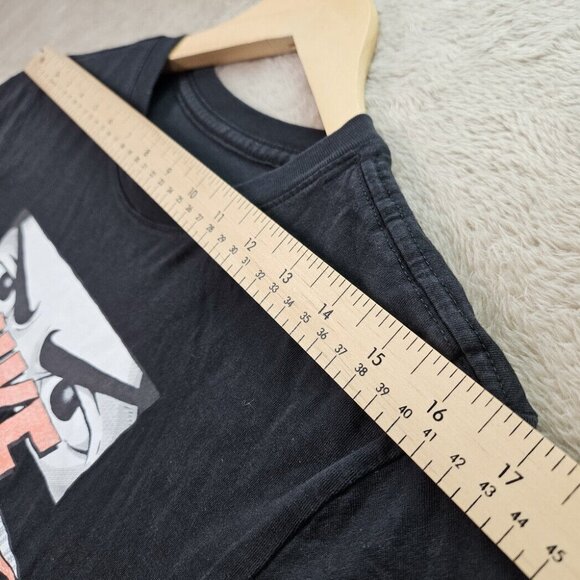 Nike Air T-Shirt Anime Graphic Print The Nike Tee Short Sleeve Mens Size S Black - Picture 5 of 10
